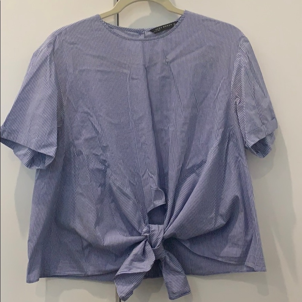 Striped Zara summer shirt